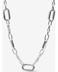 PANDORA - Five Links Chain Necklace - Lyst