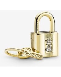 PANDORA - 14k Gold Bracelet Charm Compatible Moments - Gift For Her - No - Lyst