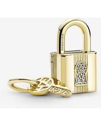 PANDORA - 14k Gold Bracelet Charm Compatible Moments - Gift For Her - No - Lyst