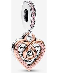 PANDORA - 'Family & Friends' 925 Sterling Charm - Lyst