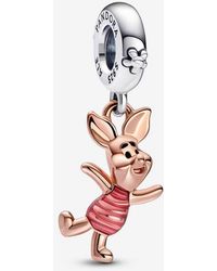 PANDORA - Disney Winnie The Pooh Piglet Dangle Charm - Lyst