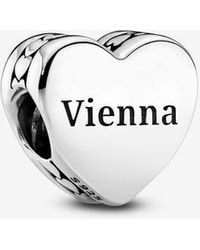 PANDORA - Wien skyline herz charm - Lyst