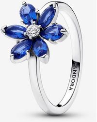 PANDORA - Sprankelende Herbarium Cluster Ring - Lyst