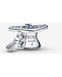 PANDORA - Sparkling 2026 Graduation Cap Charm - Lyst