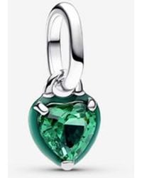 PANDORA - Chakra Heart Mini Dangle Charm - Lyst