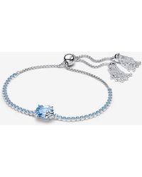 PANDORA - Bridgerton Bij Slider Tennisarmband - Lyst