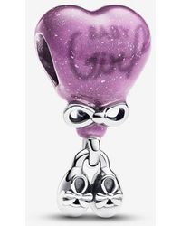 PANDORA - Girl Gender Reveal Colour-Changing Charm - Lyst