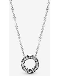 PANDORA Essence Silver Collier Necklace 
