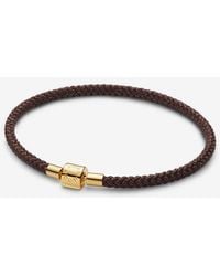 PANDORA - Simmering Cord Bracelet - Lyst