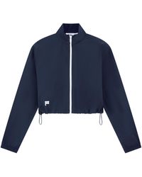 PANGAIA - Recycled Nylon Zip Up Jacket—Granite - Lyst