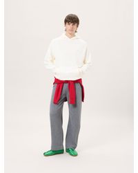 PANGAIA - Wool Jersey Trousers— Marl - Lyst