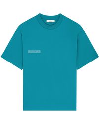 PANGAIA - Interlock Oversized T-Shirt—Malachite - Lyst
