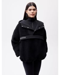 PANGAIA - Recycled Wool Fleece Half Zip Jacket - Lyst