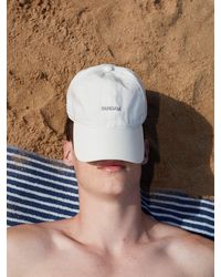 PANGAIA - Organic Cotton Cap Logo—Soft Void - Lyst