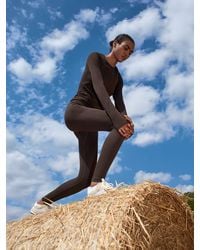 PANGAIA - Bio-Based Long Sleeve Top—Obsidian Core - Lyst