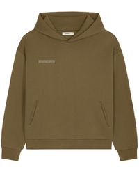 PANGAIA - 365 Heavyweight Soft Organic Cotton Hoodie—Soil - Lyst
