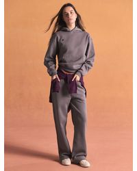 PANGAIA - Heavyweight Straight Leg Sweatpants—Slate Escape - Lyst