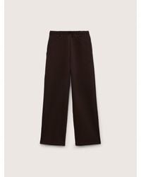 PANGAIA - Midweight Straight Leg Logo Track Pants—Obsidian Core - Lyst