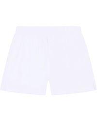 PANGAIA - Cotton Poplin Shorts—Off - Lyst