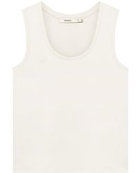 PANGAIA - Cotton Tank Top—Bone - Lyst