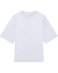 PANGAIA - Interlock Oversized T-Shirt—Ice - Lyst