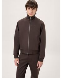 PANGAIA - Heavyweight Interlock Jacket—Obsidian Core - Lyst