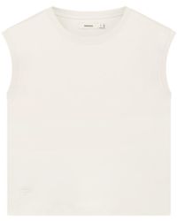 PANGAIA - Sleeveless T-Shirt—Bone - Lyst