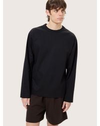 PANGAIA - Long Sleeve Interlock T-Shirt - Lyst