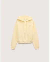 PANGAIA - Heavyweight Drawstring Zip Up Soft Organic Cotton Hoodie—Light - Lyst