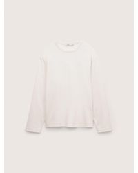 PANGAIA - Long Sleeve Interlock T-Shirt—Soft Void - Lyst
