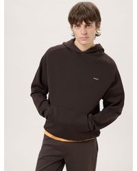 PANGAIA - Midweight Logo Hoodie—Obsidian Core - Lyst