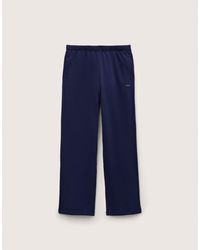 PANGAIA - Midweight Straight Leg Track Pants—Ocean - Lyst