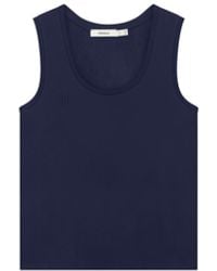 PANGAIA - Cotton Tank Top—Midnight - Lyst