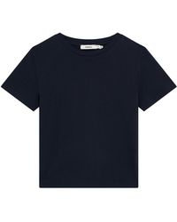 PANGAIA - Cotton-Stretch Slim T-Shirt—Midnight - Lyst