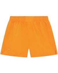 PANGAIA - Cotton Poplin Shorts—Saffron - Lyst