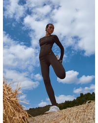 PANGAIA - Bio-Based Leggings—Obsidian Core - Lyst