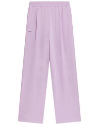PANGAIA - Double Jersey Pleated Trousers—Crocus - Lyst