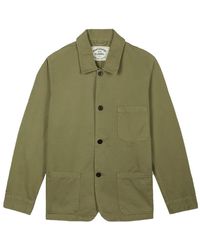 Portuguese Flannel Labura Jacket - Green
