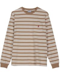 Gramicci - Striped One Point Long Sleeve T-shirt - Lyst