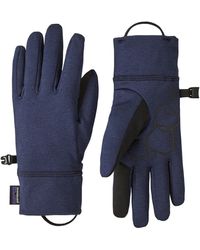 Patagonia R1 Daily Gloves - Blue