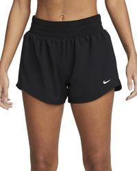 Nike - Dri-fit One Mid-rise 3in Brief-lined Shorts Dri-fit One Mid-rise 3in Brief-lined Shorts - Lyst