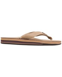 Rainbow Sandals - Double Layer Leather Double Layer Leather - Lyst