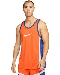 Nike Men's Icon Dri-Fit Basketball Jersey Blue