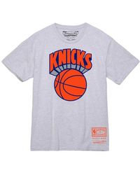 Mitchell & Ness - Nba Basic Logo 2 Tee New York Knicks Nba Basic Logo 2 Tee New York Knicks - Lyst