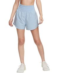 Nike - Dri-fit One Mid-rise 3in Brief-lined Shorts Dri-fit One Mid-rise 3in Brief-lined Shorts - Lyst