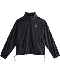 New Balance - Wo Athletics Packable Jacket Wo Athletics Packable Jacket - Lyst