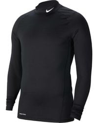 Nike Pro Warm Long Sleeve - Black