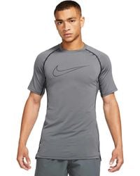 Nike Synthetic Pro Hypercool Men's Long Sleeve Baseball Top in Gray for Men  | Lyst