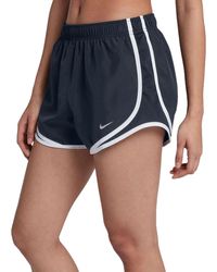 Nike X Sacai Womens Pleated Tempo Shorts in Blue | Lyst