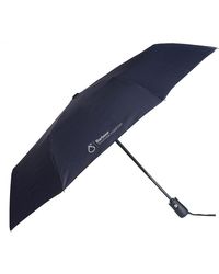 Barbour Auto Umbrella - Blue